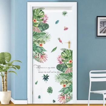 Arte Moderno en Pegatinas de Pared de Hojas Tropicales