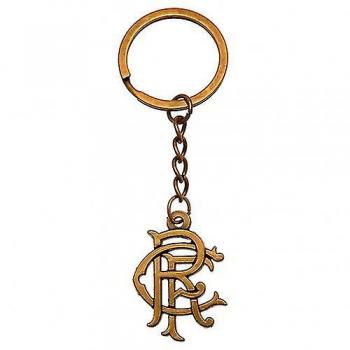 Schlüsselanhänger mit Rangers FC Logo 30mm