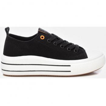Sneaker Basse Donna Casual in Lino Nero Refresh 171930
