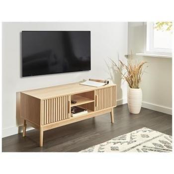 Lynwood Dual-Front Entertainment Center with Shelving