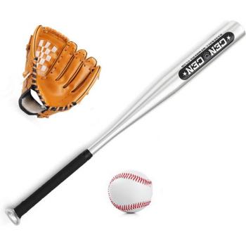 25in Aluminum Baseball Bat with PVC Gloves and Balls for Youth