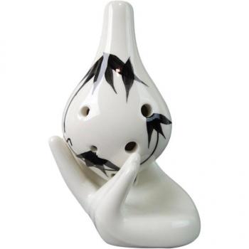 AC Key Ocarina with Bamboo Leaves Design