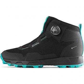 Calzado Icebug Rover Mid RB9X GORE-TEX Mujer Color Negro y Azul Talla 40