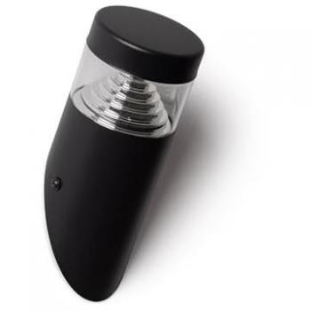 Applique Murale Extérieure 5W Inox Inti Noir Lumière Chaude