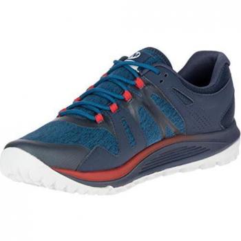 Merrell Herren Nova Gore-tex Traillaufschuhe, Blau, 45 EU
