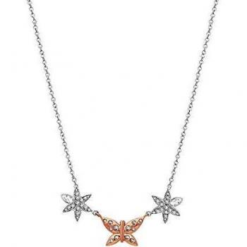 Collier Choker Morellato 40cm argenté rose PVD or