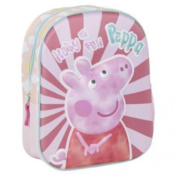 Mochila 3D Cerdá Peppa Pig Rosa – Ideal para Niños y Niñas
