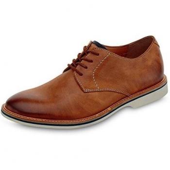 Clarks Atticus Lace, Zapatos Derby Hombre, Cuero Marrón, Talla 41 EU