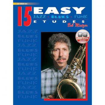 15 Easy Jazz, Blues & Funk Etudes, Instrumental Series