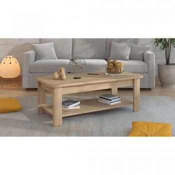 Moderner Couchtisch Jersey, 124 cm, in verschiedenen Farben