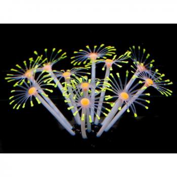 Décoration aquarium en silicone avec corail