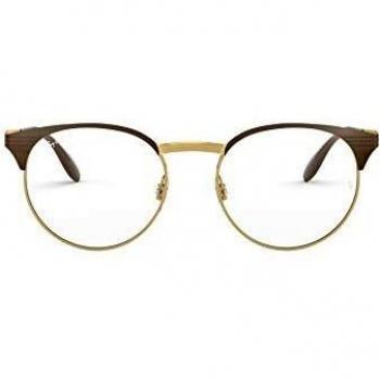 Ray-Ban 0RX6406 Montature Unisex Marrone 49