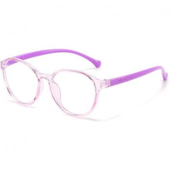 Small Round Frame Anti-Blue Light Glasses for Children