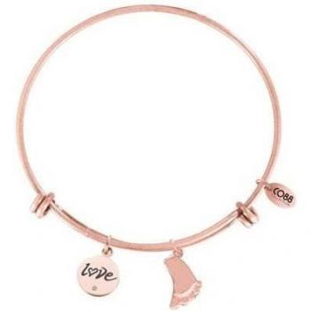 Brazalete de Acero Amor del Pie