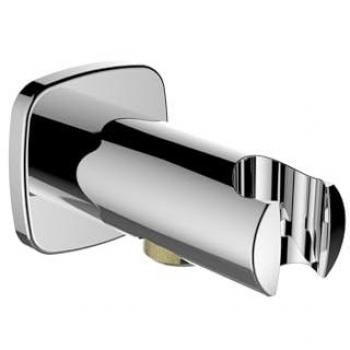 Codo Laufen City con Soporte Ducha y Desconector, Proyección 77 mm – HF504773100000