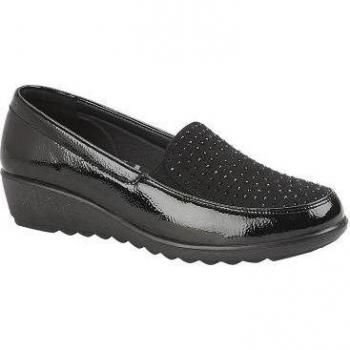 Chaussures Loafers Boulevard Femme 8 UK Noir