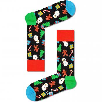 Happy Socks Big Dot Snowman 2 Pair Gift Boxed Socks