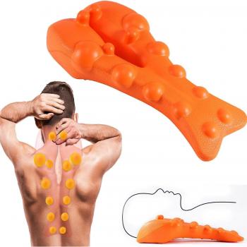 Aliviador de Tensiones Cervicocervicales – Masaje Trapecio Naranja