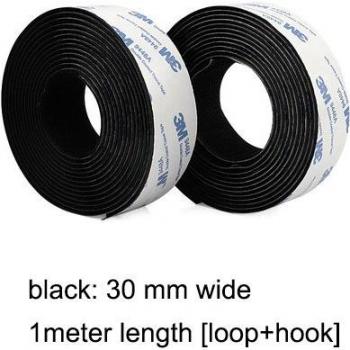 Velcro Adhesif Nylon 1 m – Bande de Fixation Puissante