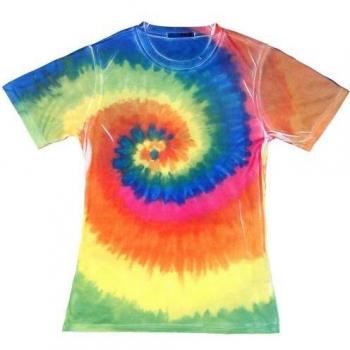 Camiseta Colortone Arcoíris 2XL para Mujer