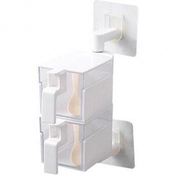 Soporte de especias colgante y giratorio