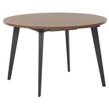 Mesa de comedor redonda extensible 120/150 cm
