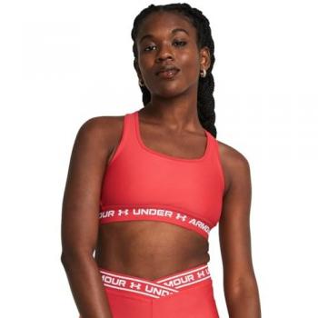 Sutiã Under Armour Crossback Mid Tomate Feminino
