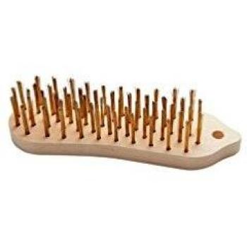 Paquet de 30 brosses métalliques Sidamo : sans manche, 5 rangs et fils en