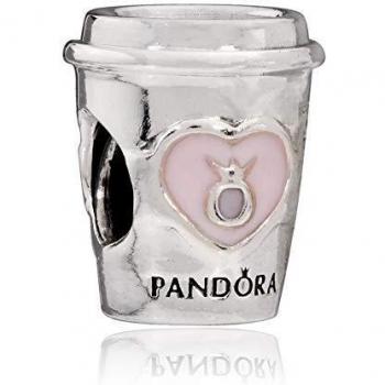 Pandora Joyería Charm en plata de ley Bebida para Llevar 797185EN160