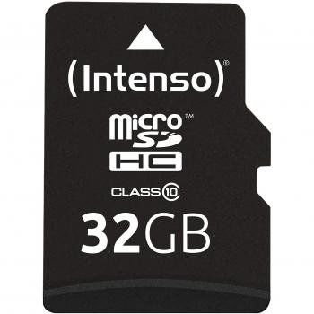 Intenso microSDHC 32GB UHS-I Speicherkarte inkl. SD-Adapter