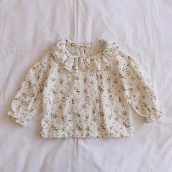 Top Estilo Coreano Floral Primavera Niña
