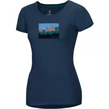 Ocun W Classic T Blau, Damen T-Shirt, Größe L