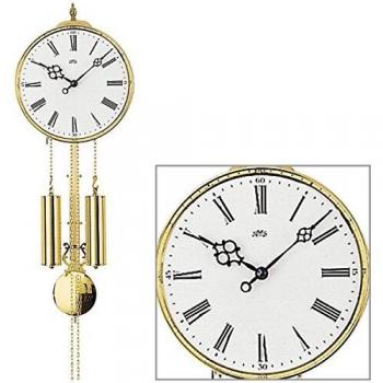 AMS Wanduhr, Holz, mehrfarbig, 33 x 27 x 15 cm