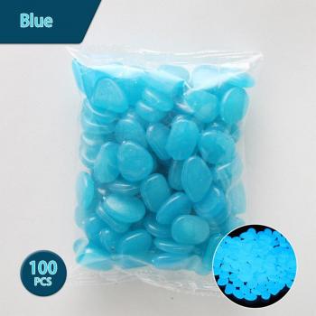 100PCS Night Glow Decorative Rocks