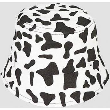 Reversible Cow Pattern Sun Hat for Women