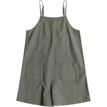 Roxy Lavender Haze Jumpsuit (Khaki/Green) – 10 Years Old Girl