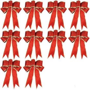 Shimmering Christmas Tree Bow Collection
