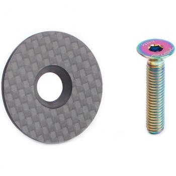 Risiko Mountainbike Headset-Deckel mit Titanbolzen