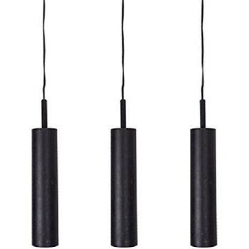 Schwarze LED-Pendelleuchte „PULSE“ Vandeheg – 120 cm, 18 W, B40