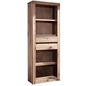 Massivmoebel24 Scaffale 224 Beige Oliato Quercia Selvatica
