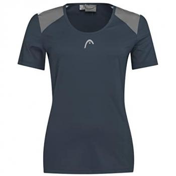 HEAD Damen T-Shirt CLUB 22 Tech W, Blau, XL