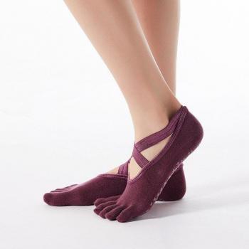 WANAYOU Women's Cotton Yoga and Pilates Socks