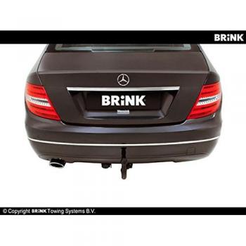 Brink AHK für Mercedes C‑Klasse Kombi S204 (2007–2014) – schwarz, 13 Pol, spezifisch