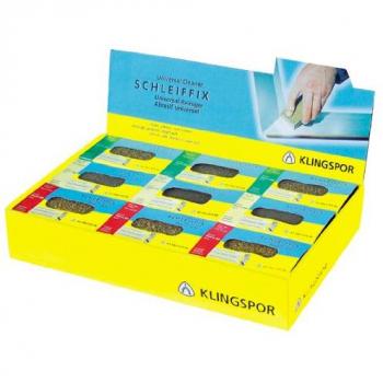 KLINGSPOR 72129 Elastische Schleifmittel SFK 655, 80X50X20 mm, 1 Stk