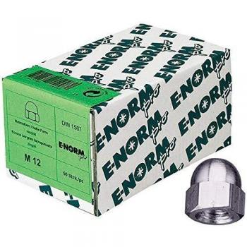 Tuerca Din 1587 en Acero Inoxidable A2, Forma Alta M8 – Pack 50