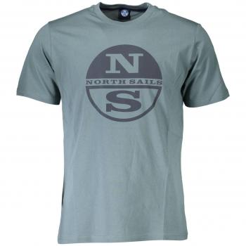 North Sails Stylish Print Green Tee