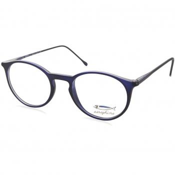 Saraghina EMMA 02V Women’s Eyeglasses Blue Size 49