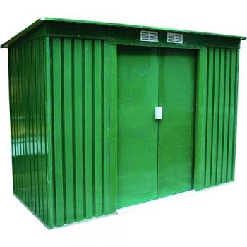 Blinky Casetta Verde Lamiera Vigor 201x121x176 Porte Scorrevoli