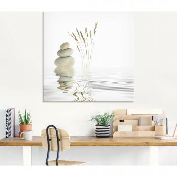 Zen Ruhe Glasbild – Einteilig