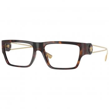 Óculos de Grau Tortoiseshell Versace VE3359 108 Masculino